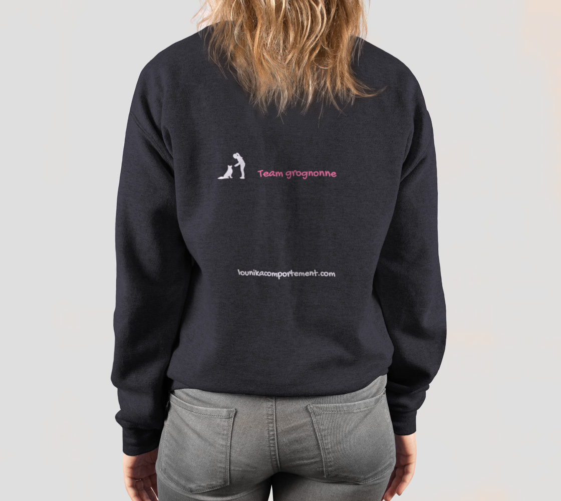 Aime-moi... juste si je veux - Coton ouaté à col rond